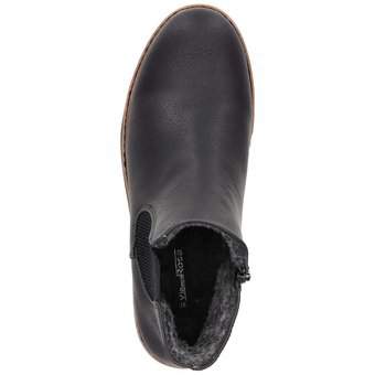 Via della Rosa Chelsea Boots in schwarz
