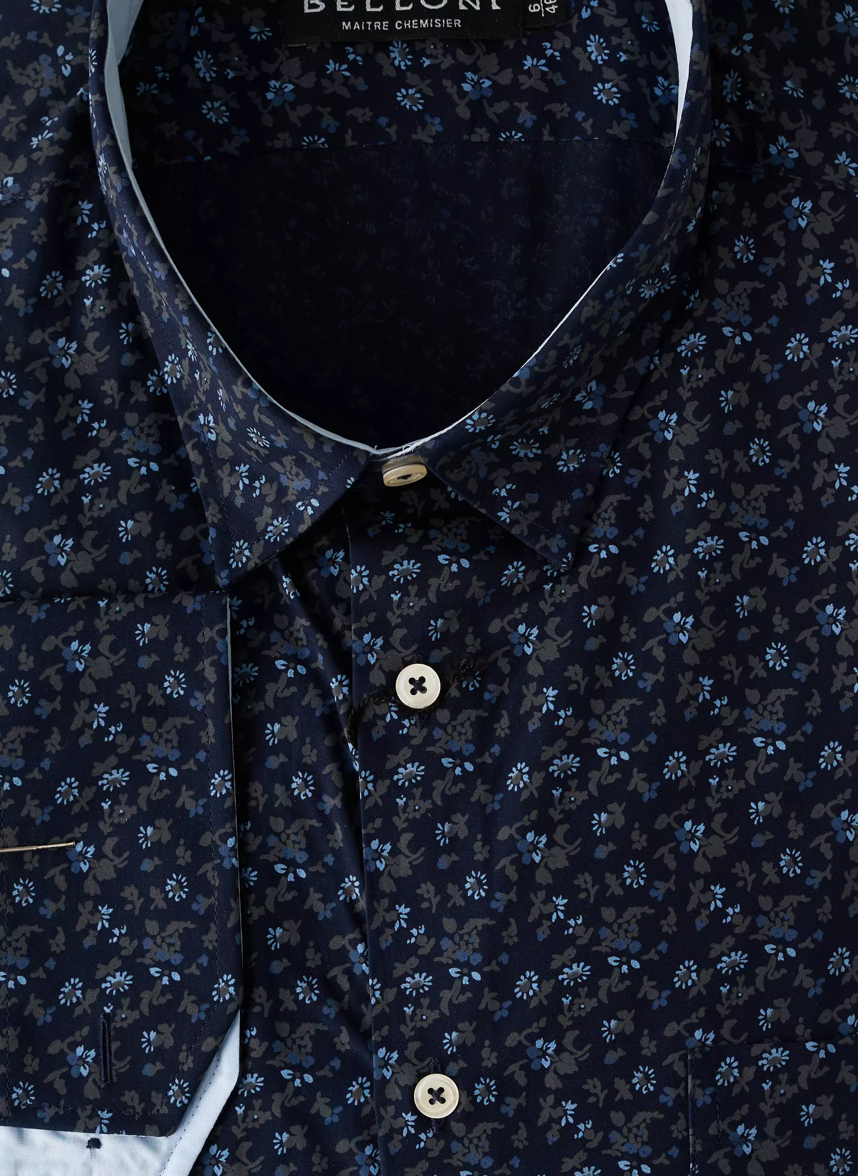 Belloni Manches Longues Homme couleur bleu
