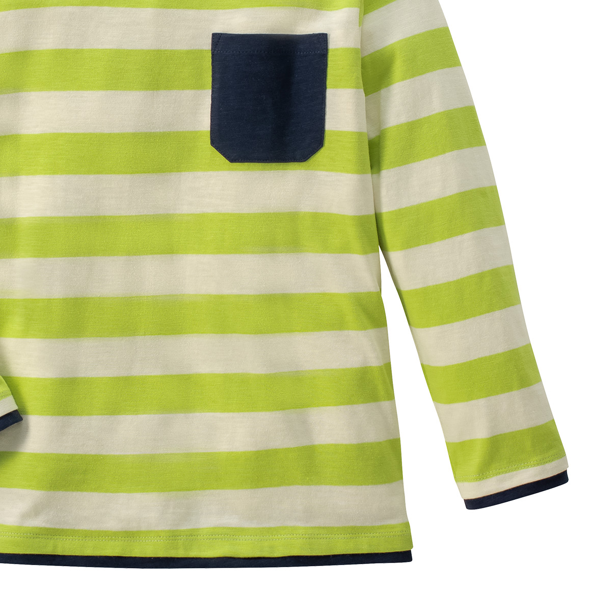 Jungen Langarmshirt mit Brusttasche