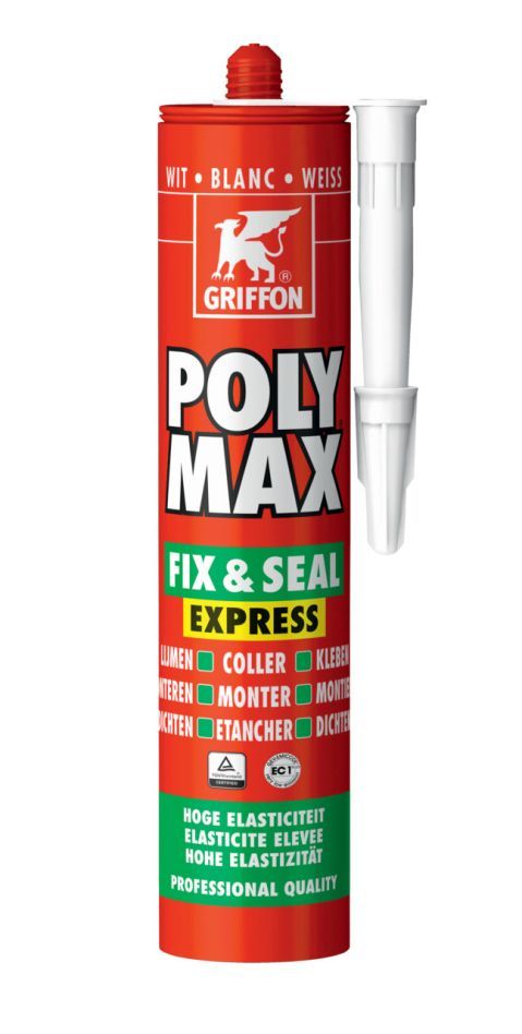 Griffon 6150450 PolyMax Fix & Seal Express lepidlo s příměsí 425 g