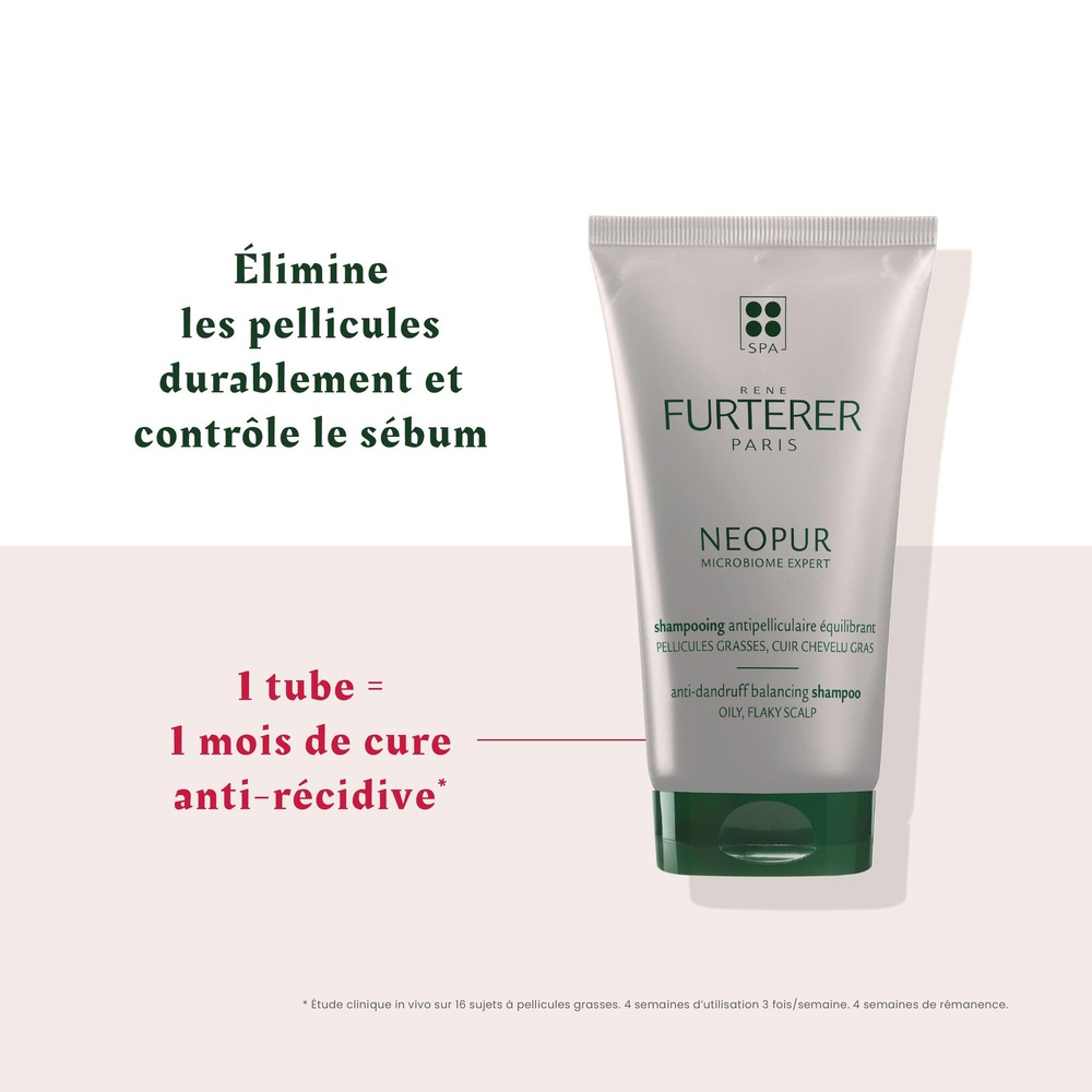Furterer Néopur - Shampooing antipelliculaire pel licules grasses Shampoing