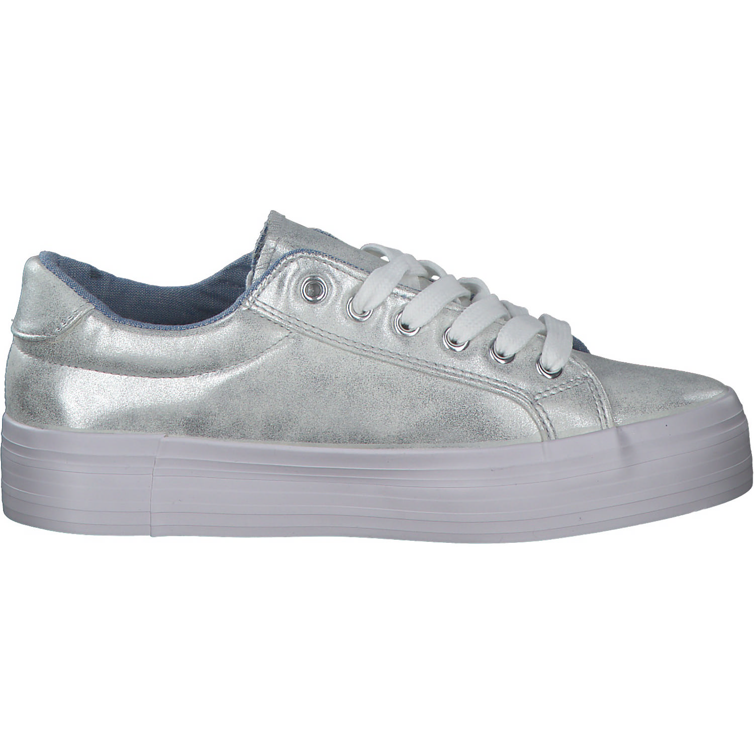 Idana 236934, Sneakers Low, Damen, Silber