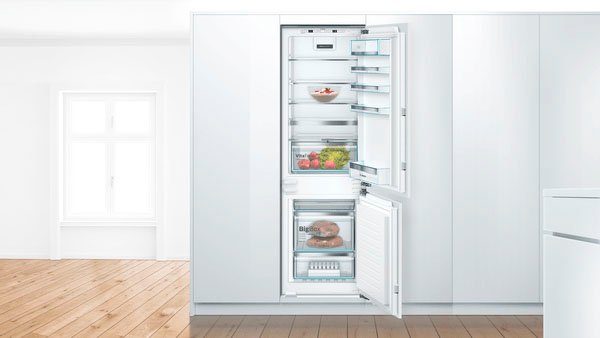 BOSCH Einbaukühlgefrierkombination 6 KIN86AFF0, 177,2 cm hoch, 55,8 cm breit