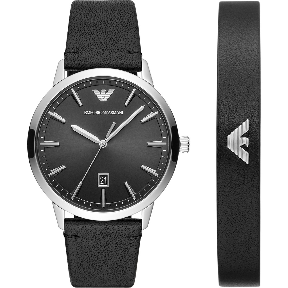 Emporio Armani Set de montres Acier inoxydable Bijoux
