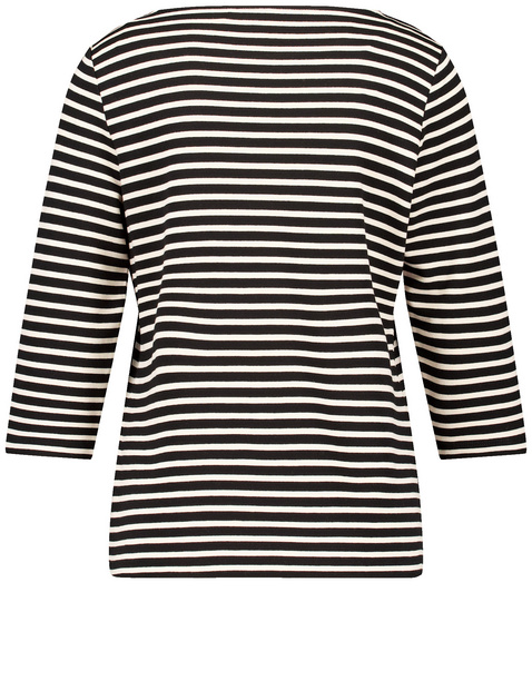 3/4 Arm Shirt mit Spitzenbesatz
