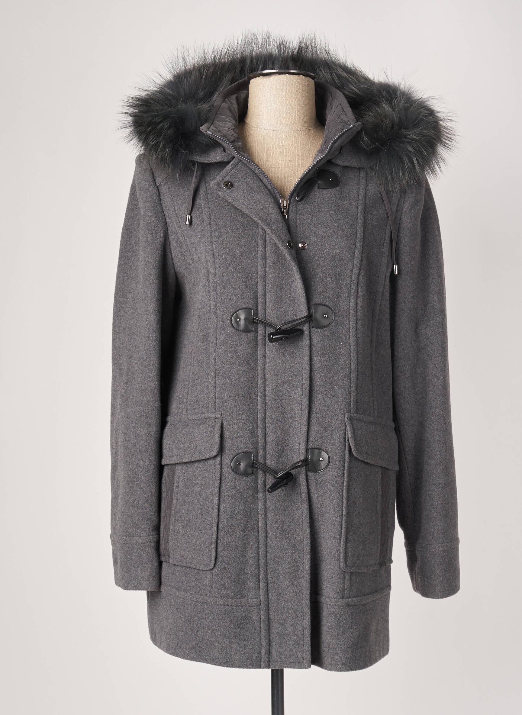 Barbara Lebek Manteaux Longs Femme couleur gris