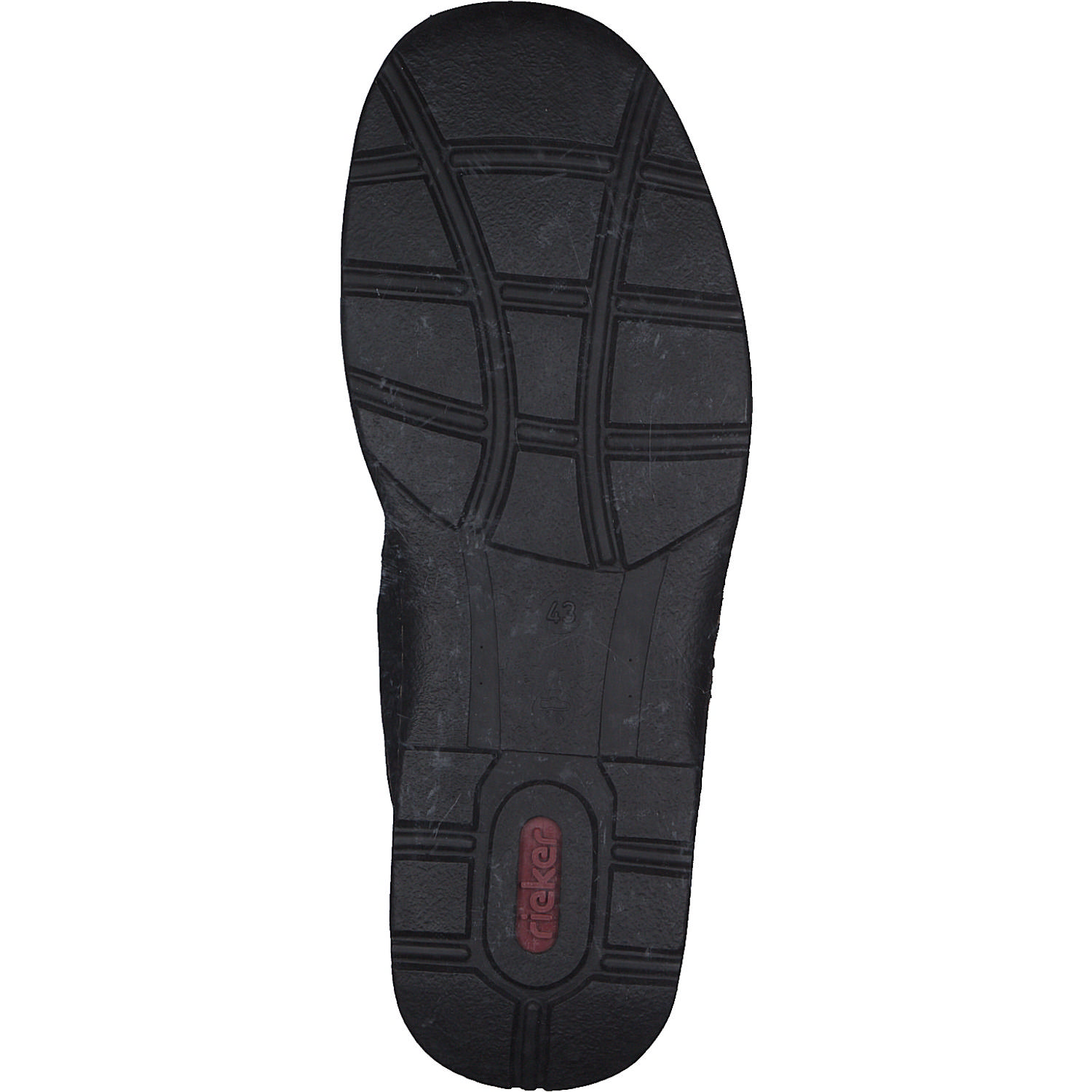 Rieker 05367, Klassische Halbschuhe, Herren, Schwarz