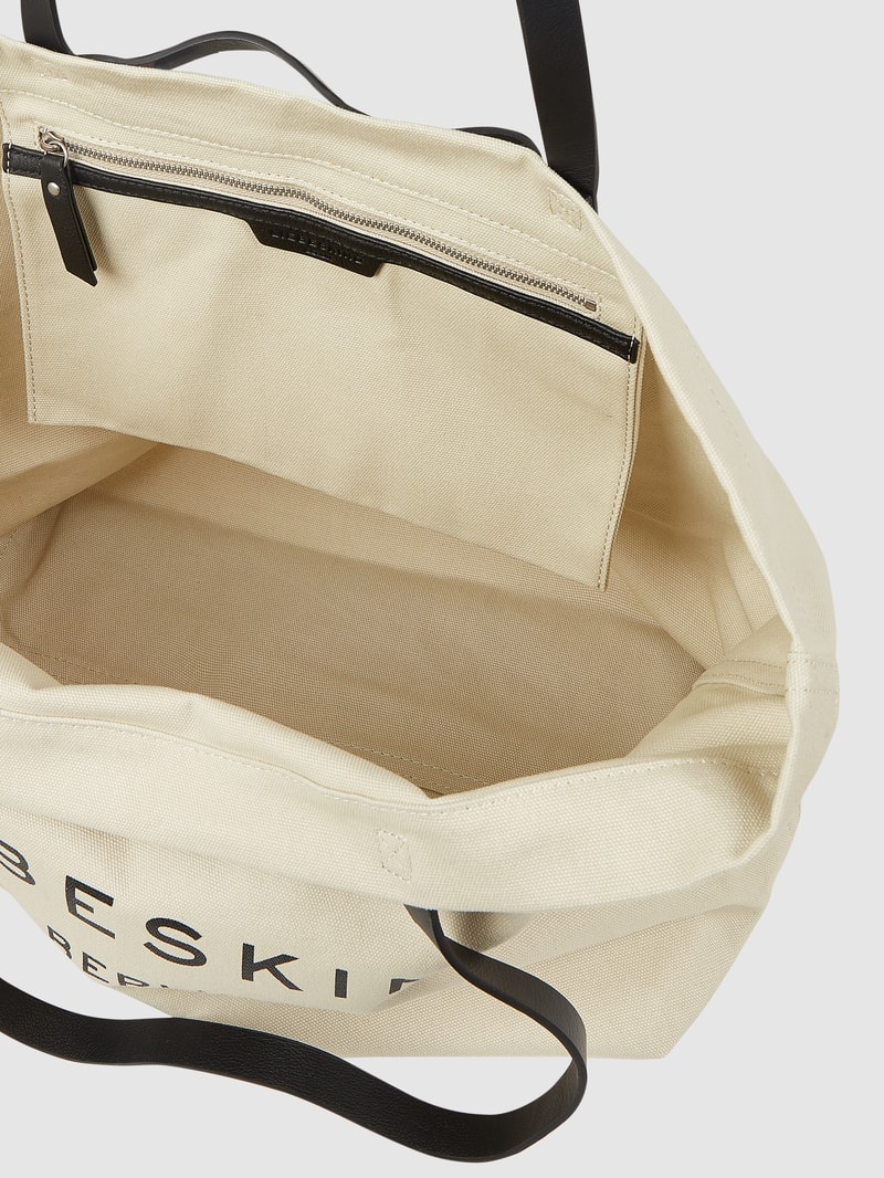 Shopper aus Canvas Modell 'Aurora' in sand