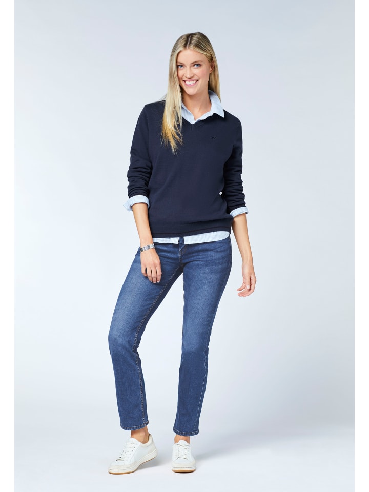 Polo Sylt Jeans in Blau günstig kaufen