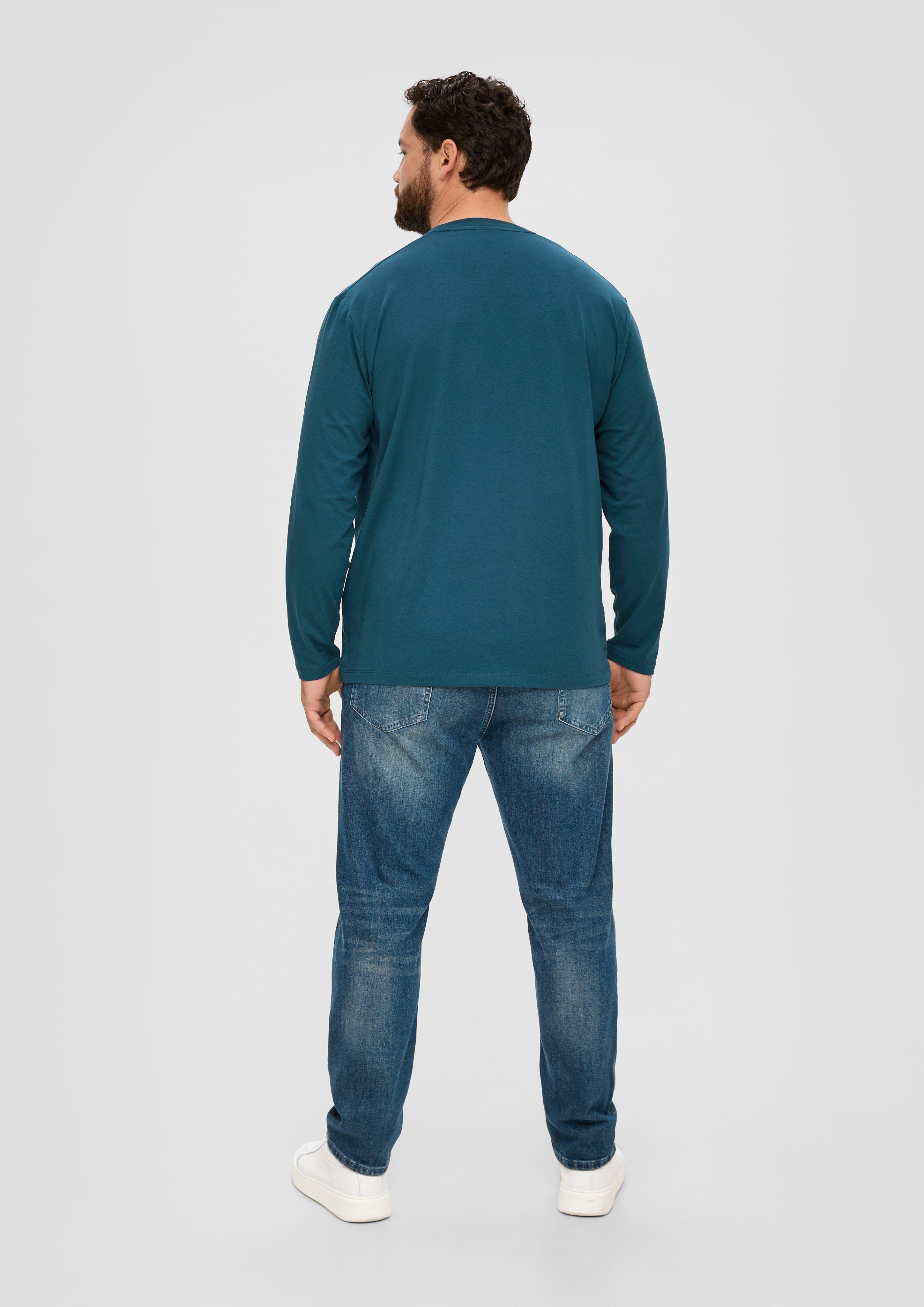 Longsleeve aus Baumwollstretch  2139653-69D1