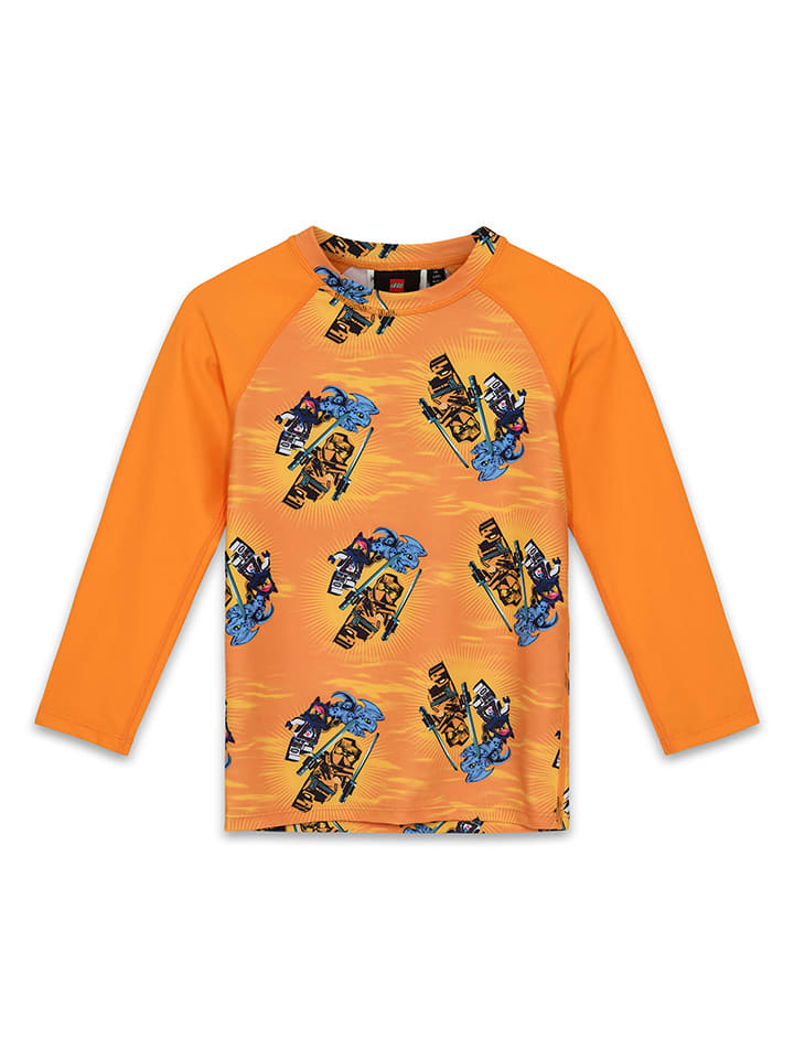 LEGO Badeshirt in Orange/ Blau günstig kaufen