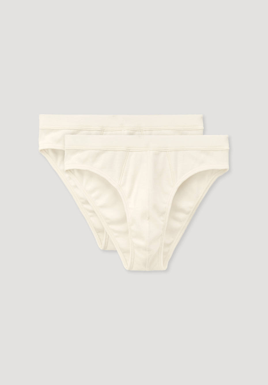 Slips aus reiner Bio-Baumwolle, 2er-Pack