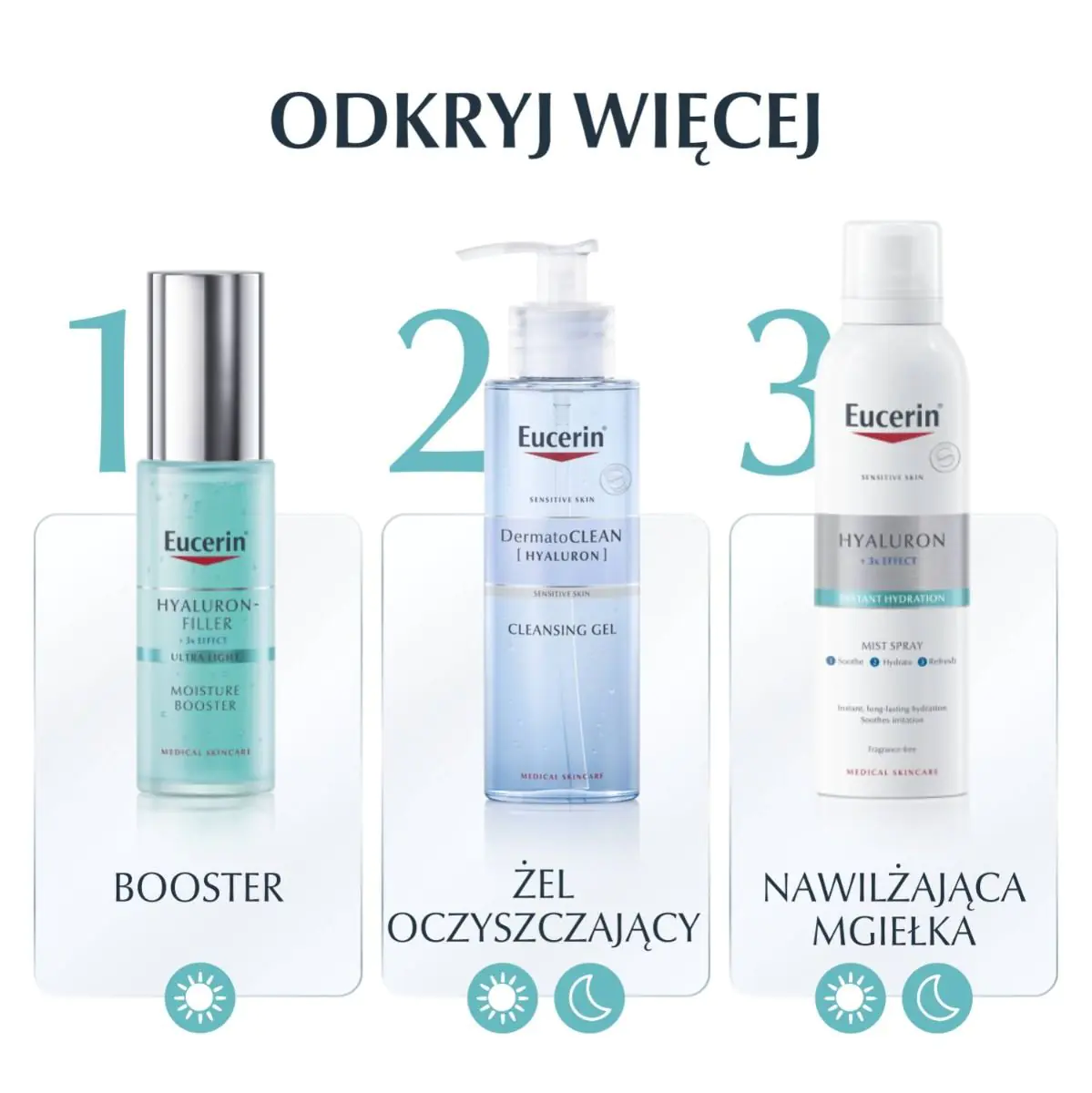 Eucerin Hyaluron Filler Booster hidratantna noćna krema