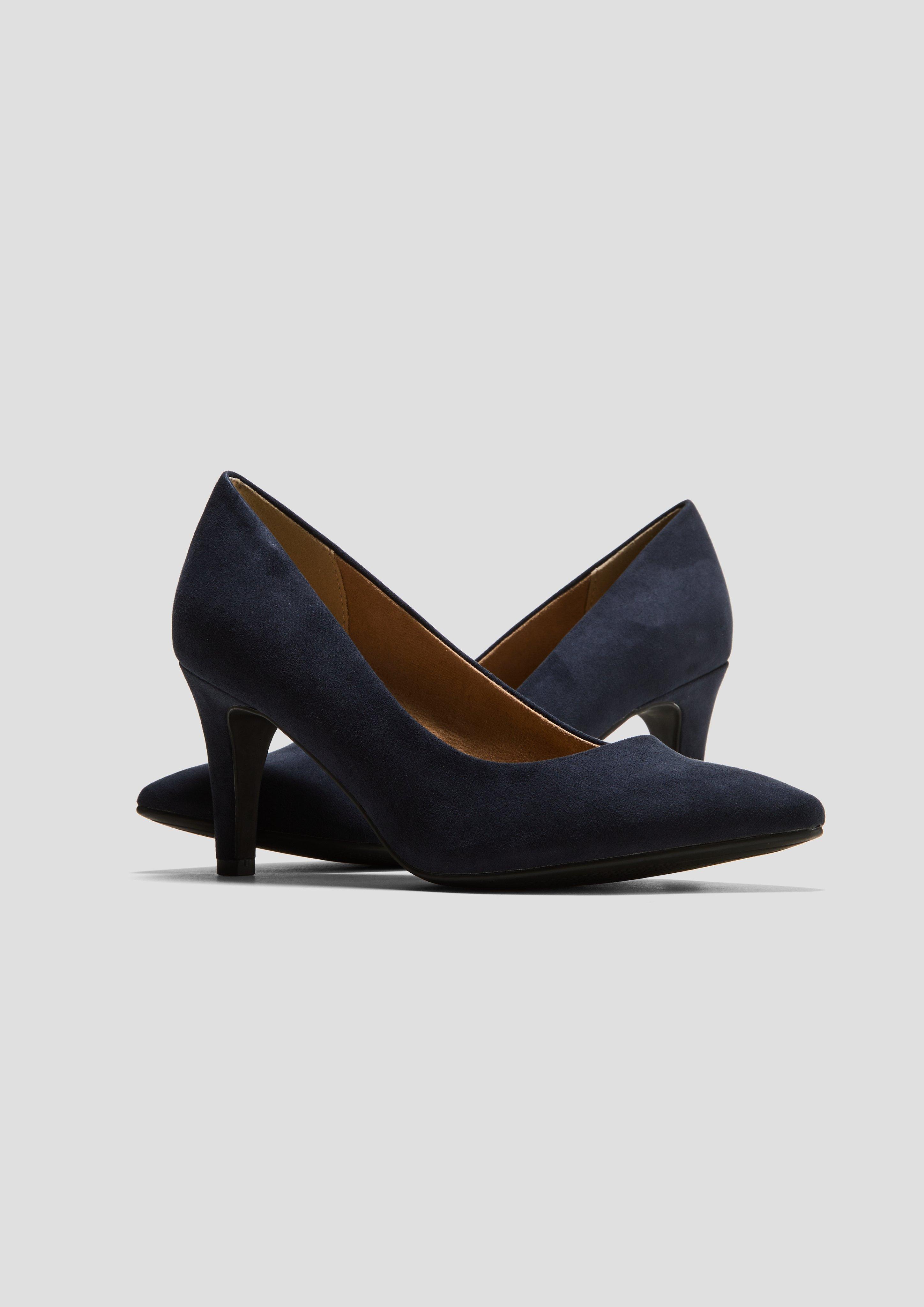 Pumps in Veloursleder-Optik  6008246-805