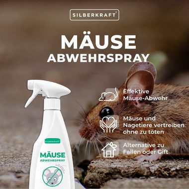 Silberkraft Insektenspray Mäuse-Abwehr-Spray, 500 ml, 1-St.