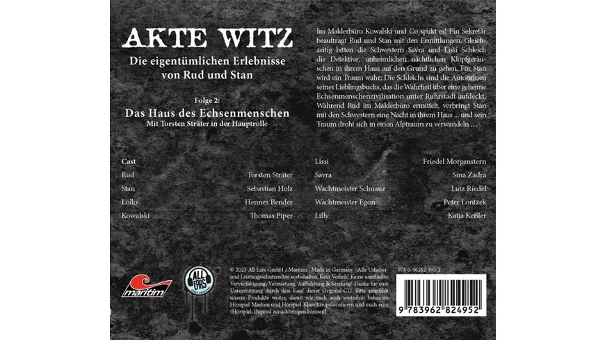 Akte Witz 02: Das Haus Des Echsenmenschen