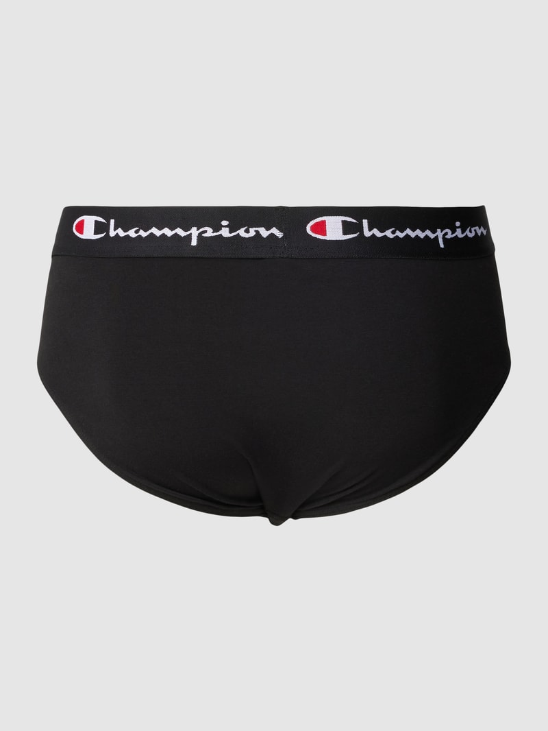 Slip mit Label-Detail im 2er-Pack in weiß