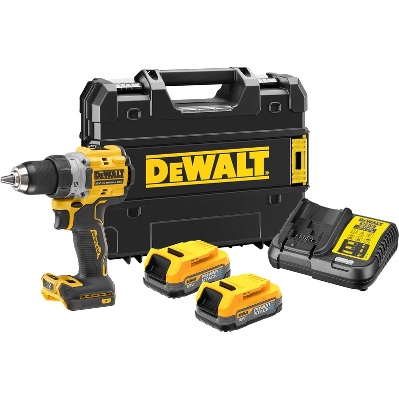 DeWalt DCD800E2T-QW Akumulatorska bušilica XR 18V PowerStack Li-Ion