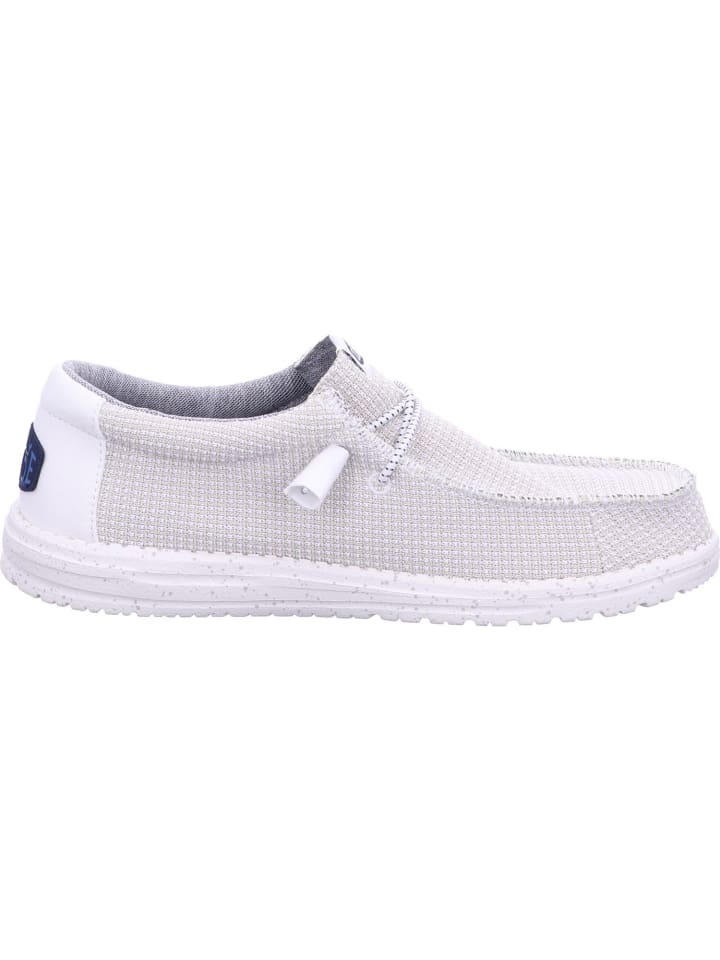 Hey Dude Herren Halbschuhe Wendy Sport in Weiß günstig kaufen
