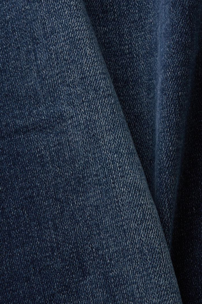 Recycelt: Jeans mit geradem Bein und mittelhohem Bund