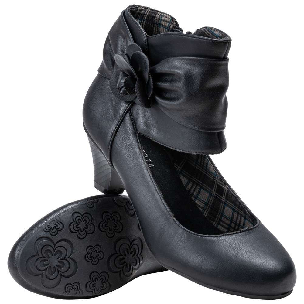 CYTHERIA Damen Ballerinas CT009-BLACK