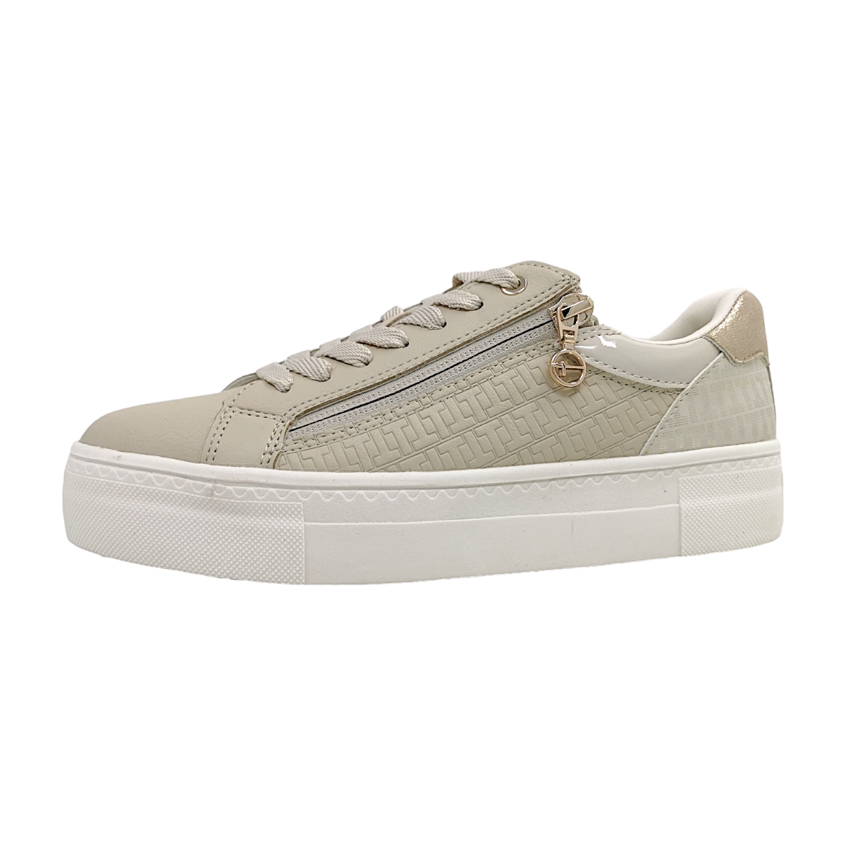 Tamaris 1-23313-41/485 Beige 485 Ivory/ Gold