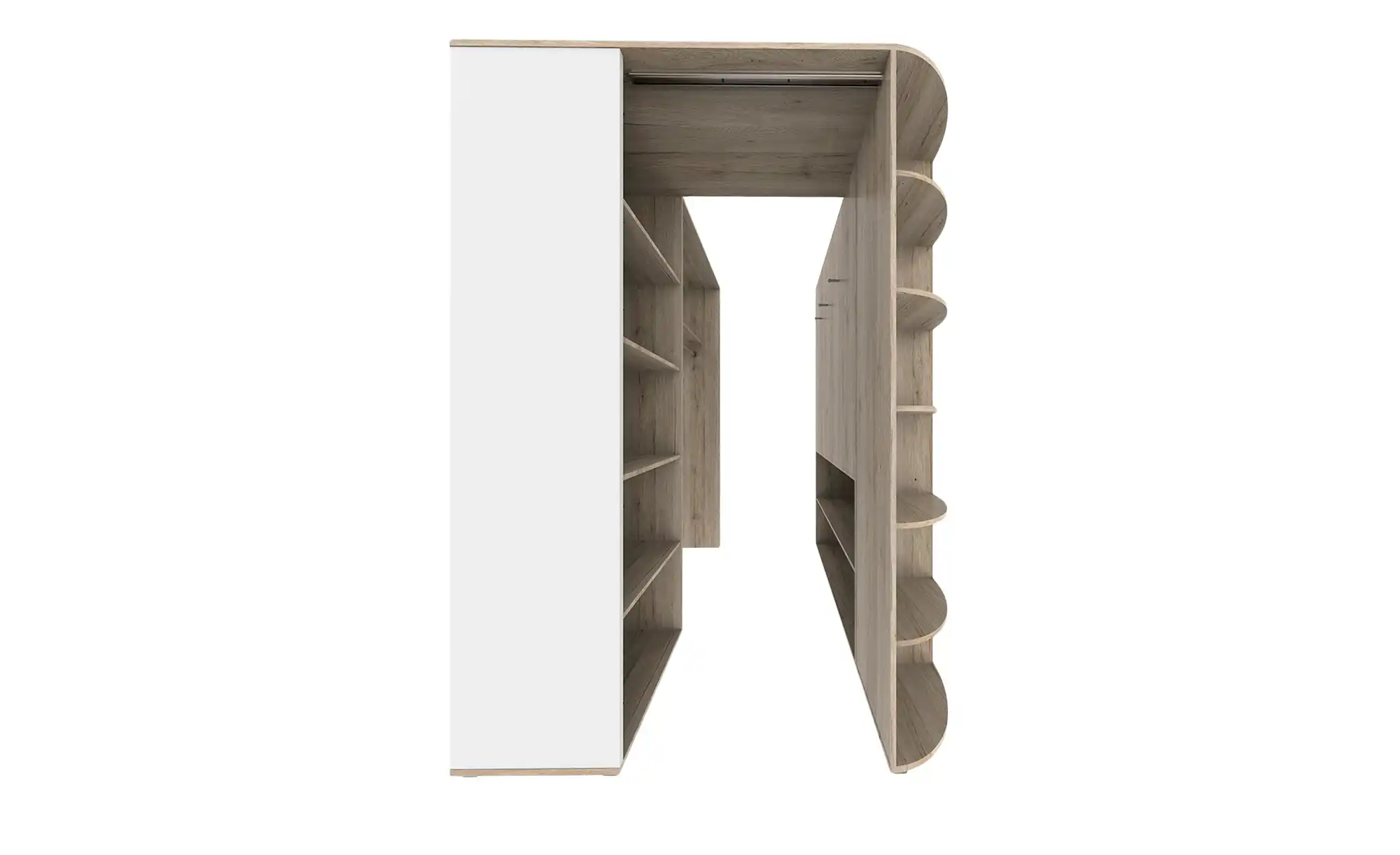 Eckschrank mit Falttüren