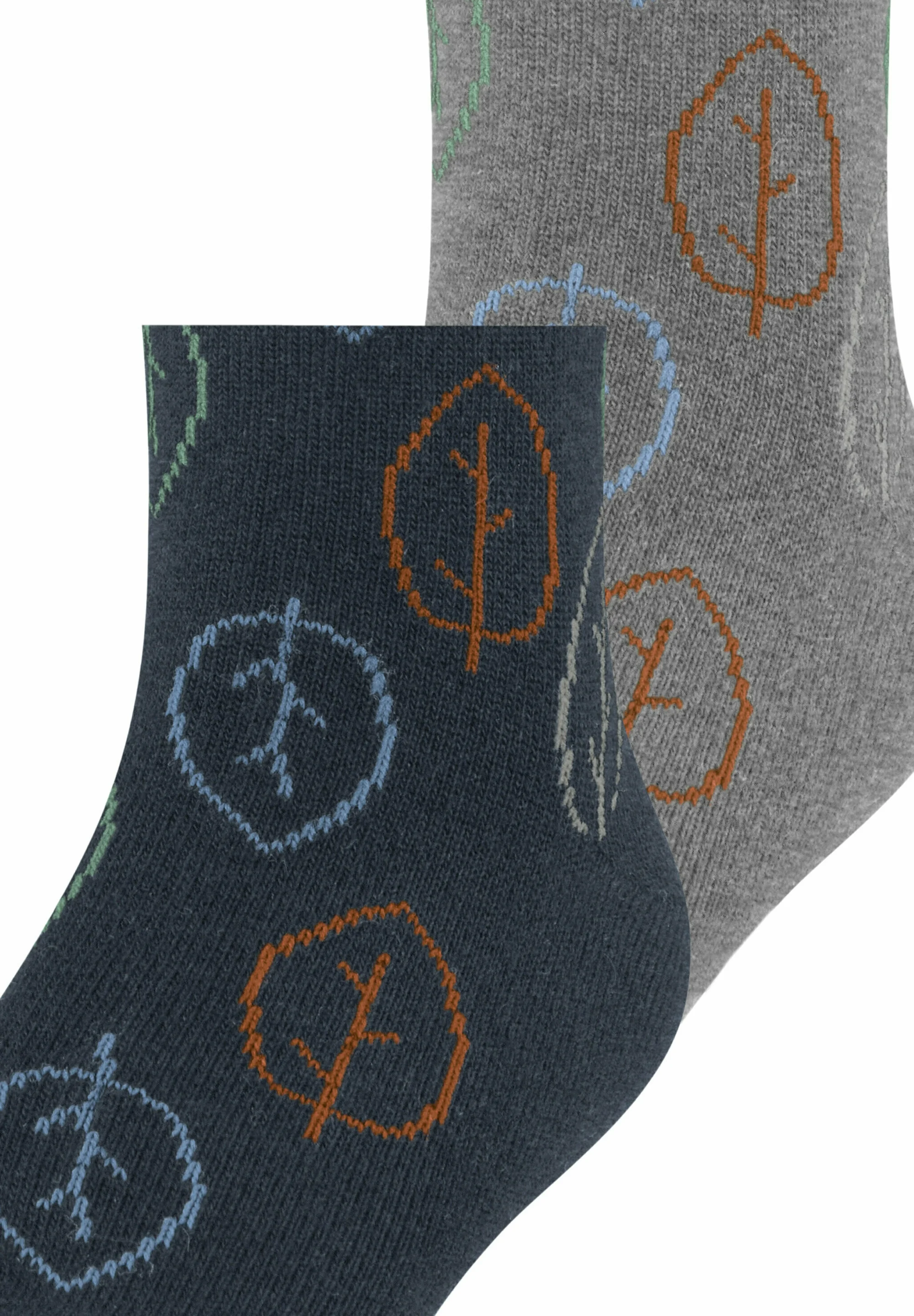 Esprit Forest Pack de 2 calcetines con estampado