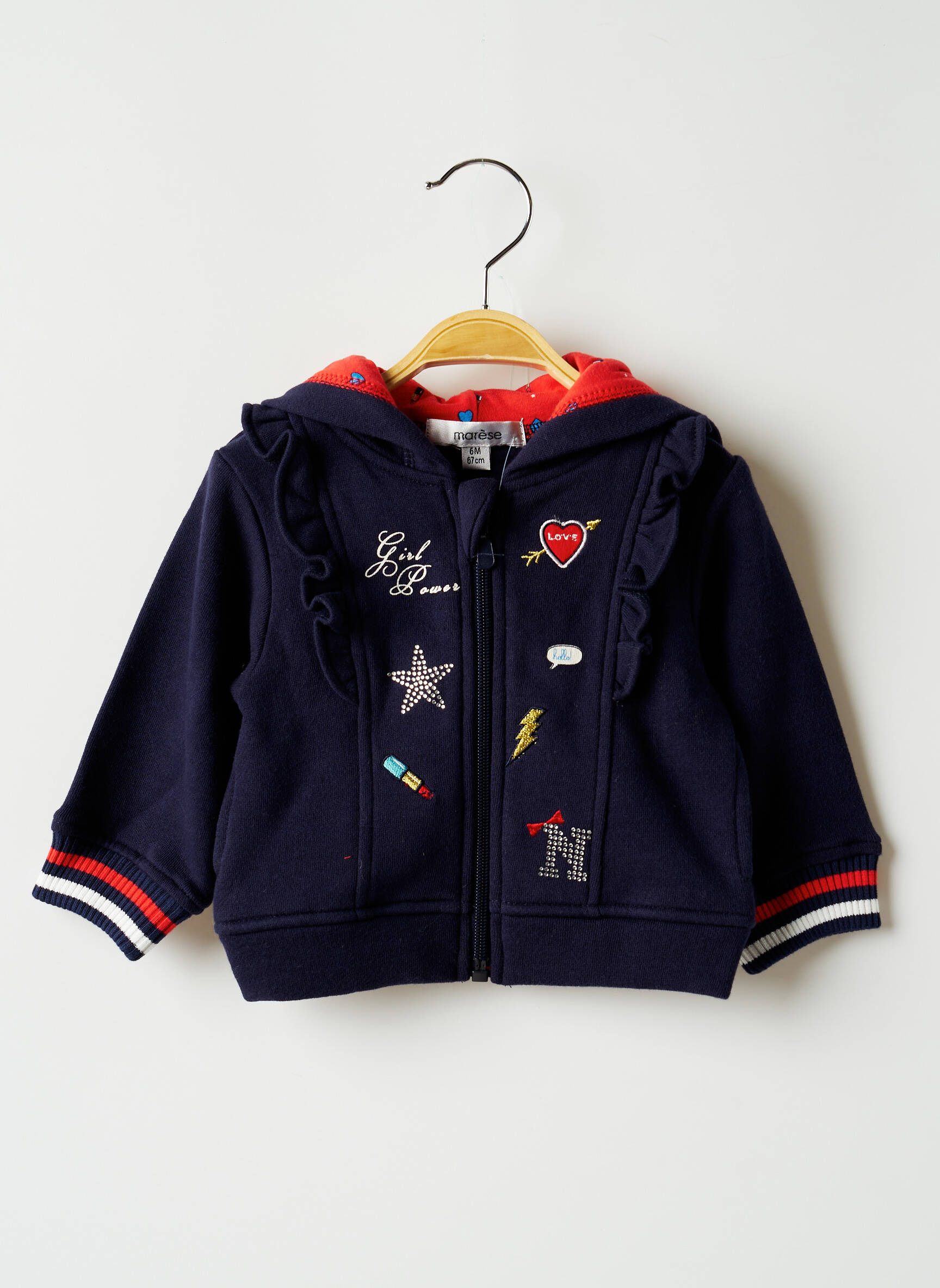 Marese Vestecasual Fille couleur bleu