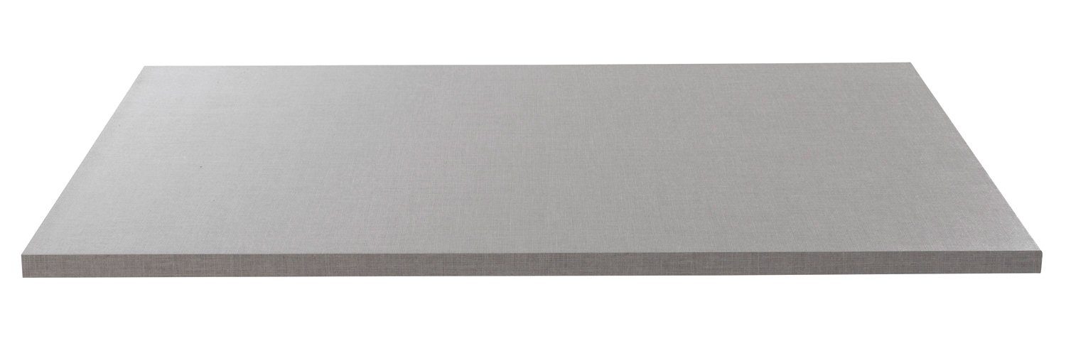 rauch Einlegeboden für Kleiderschränke TENERA, B 66 x T 48 cm, (1 St), Grau, Texline Dekor, mit 4 Bodenträgern, Made in Germany