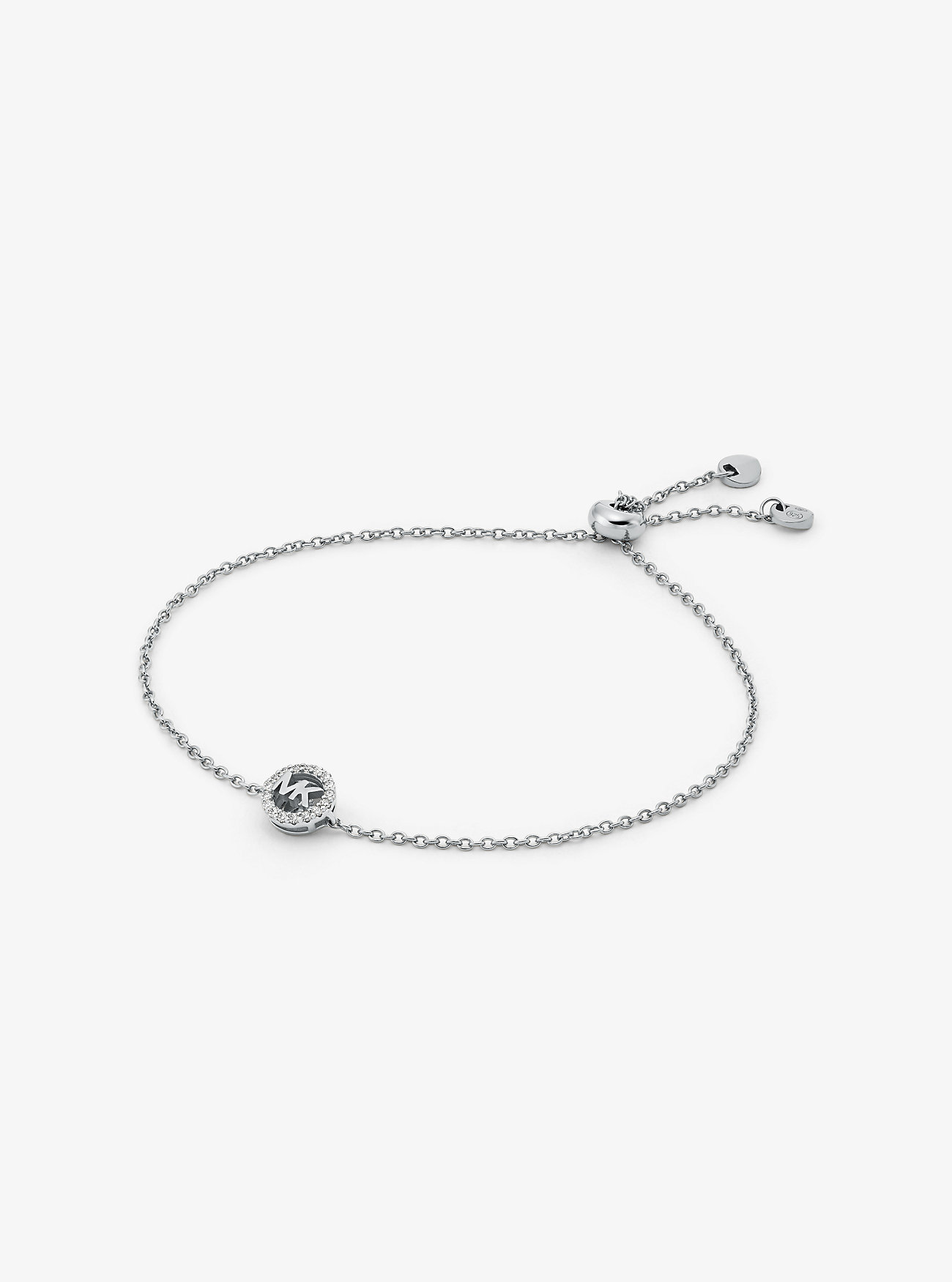 Fulton Precious Metal-Plated Sterling Silver Slider Bracelet - SILVER