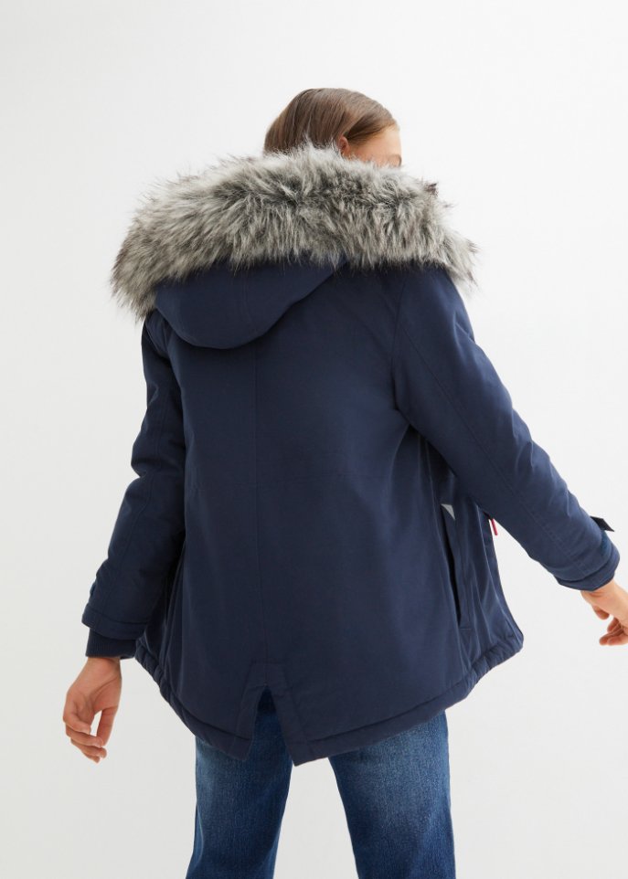 Mädchen Winter Parka mit Fell