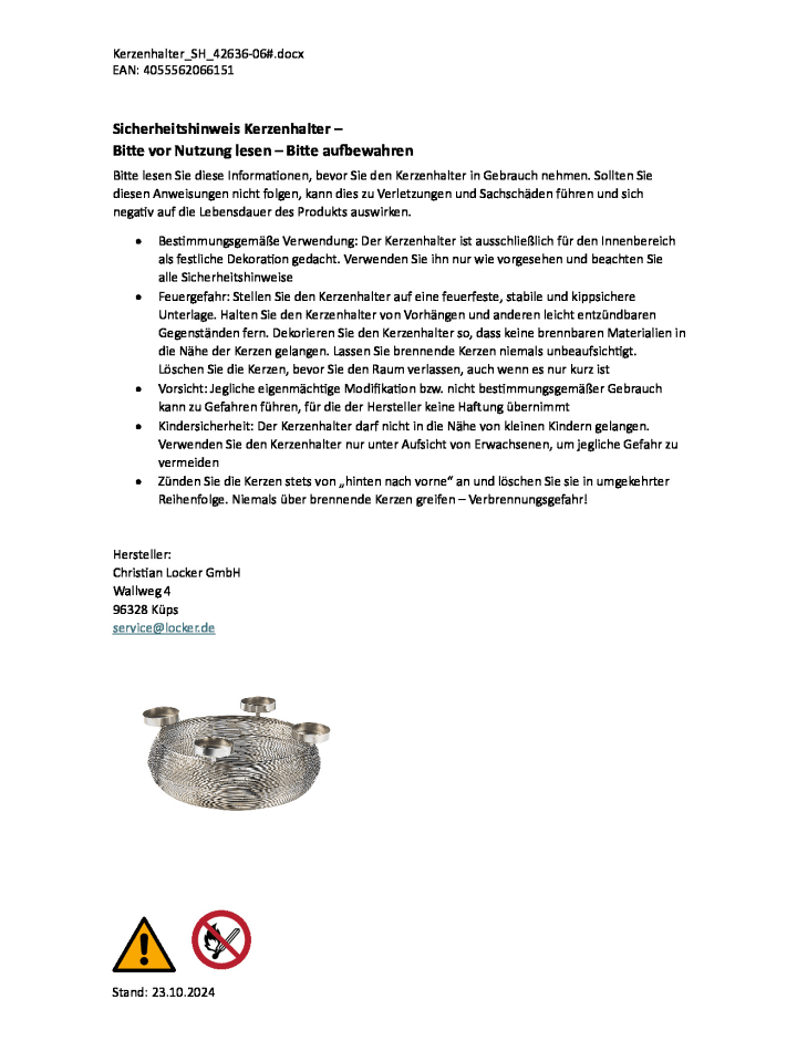 kobolo Adventskranz CANDLEBOWL4 in Silber günstig kaufen onesize
