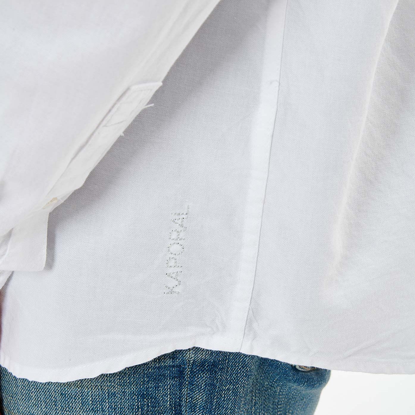 TOMEK  Chemise blanche homme 100% coton bio