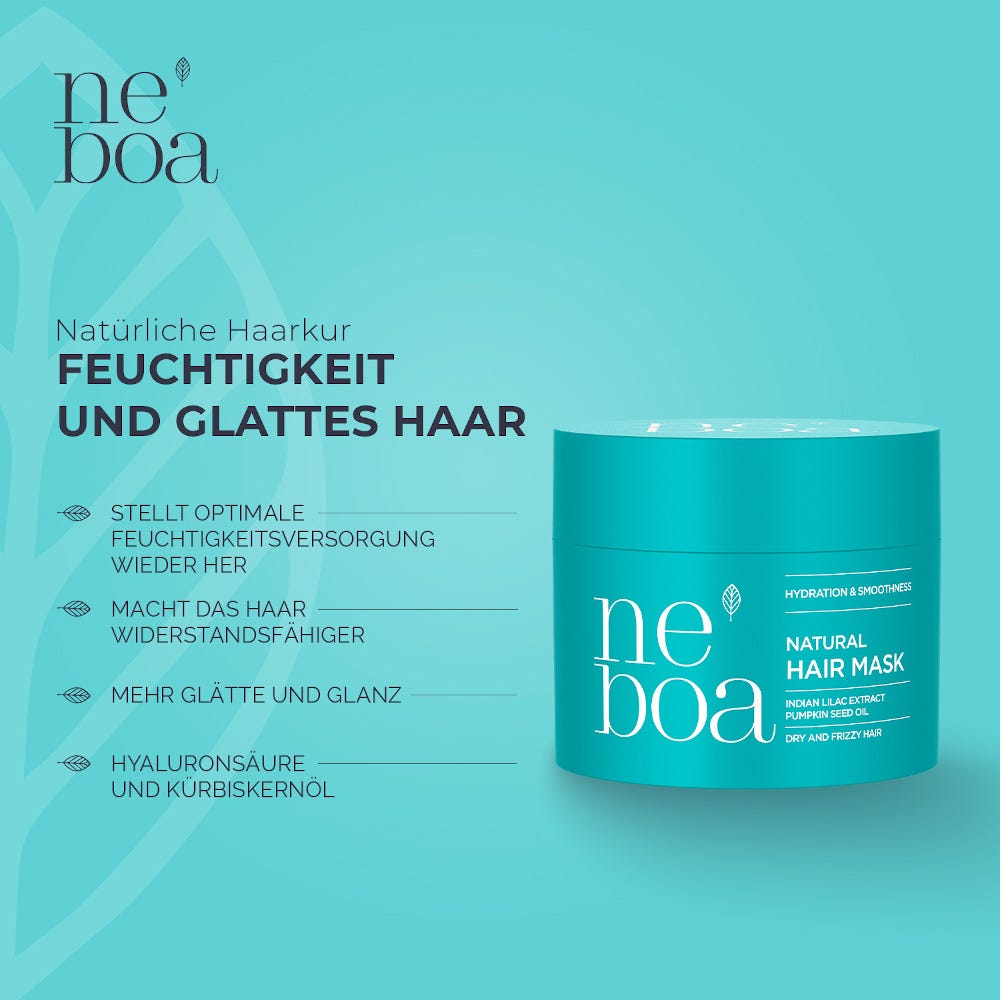 neboa Hydrating & Smooth Natural Hair Mask 300 ml