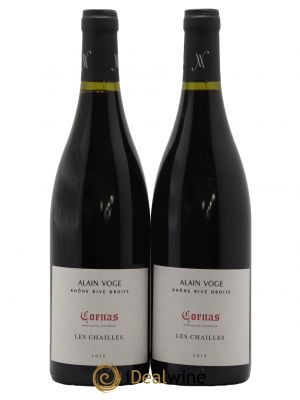 Cornas Les Chailles Alain Voge (Domaine)  2019 - Lot de 2 Bouteilles