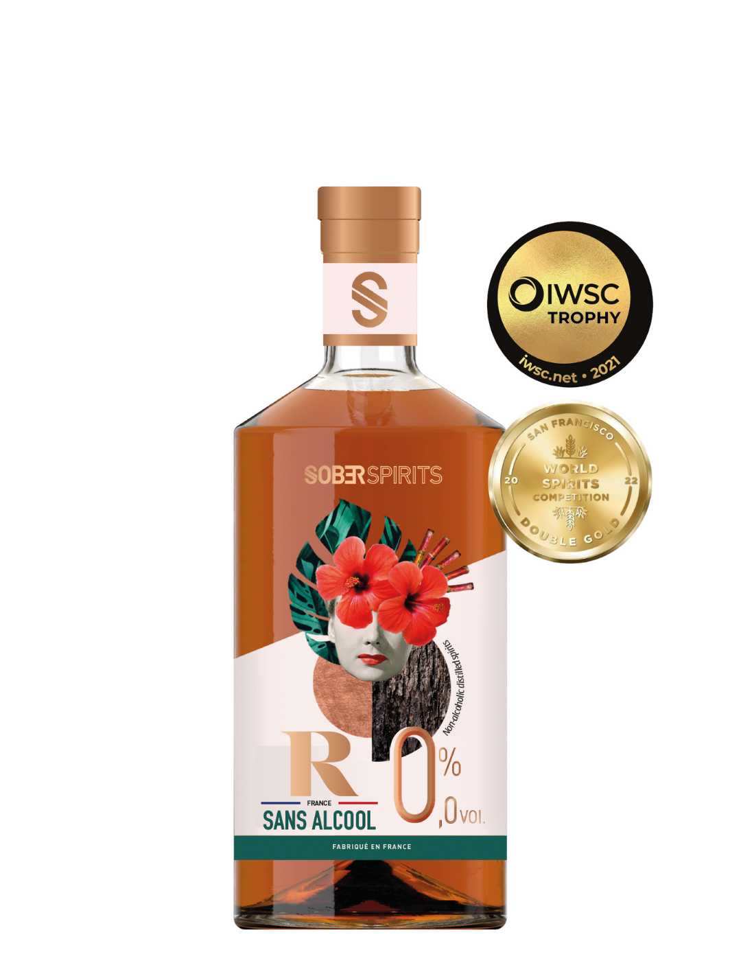 Sober Spirits : Rhum sans alcool - Gueule de joie 0° |  50 cl
