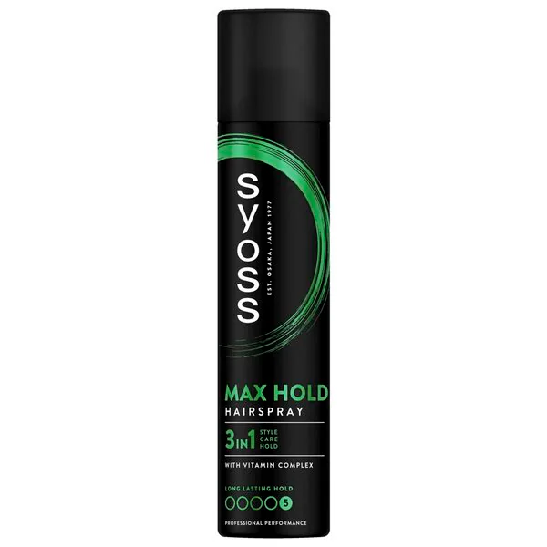 Syoss Hold 5 Max Fix lak za lase 300 ml