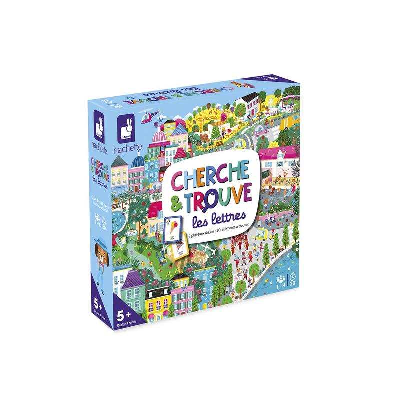 Cherche et trouve les lettres Janod