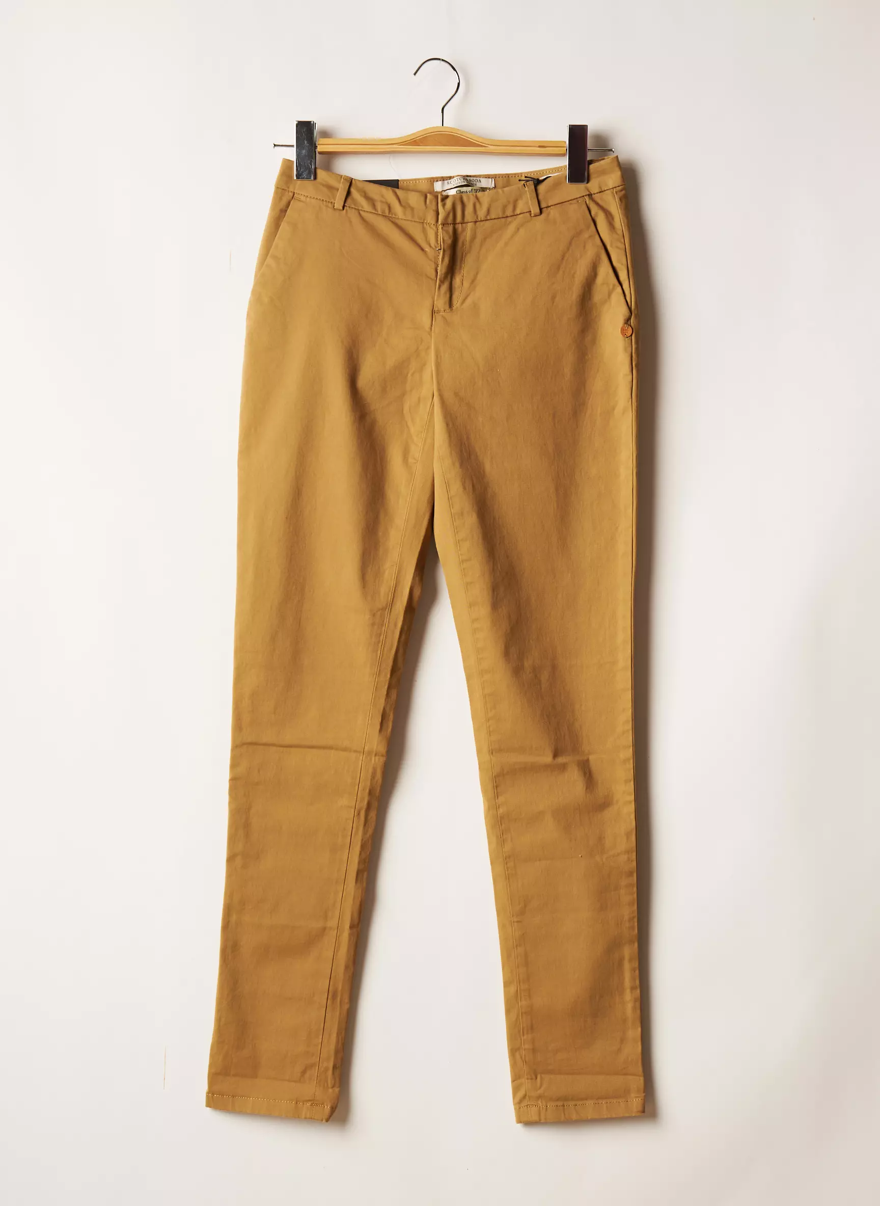 Scotch Soda Pantalons Chino Femme couleur marron