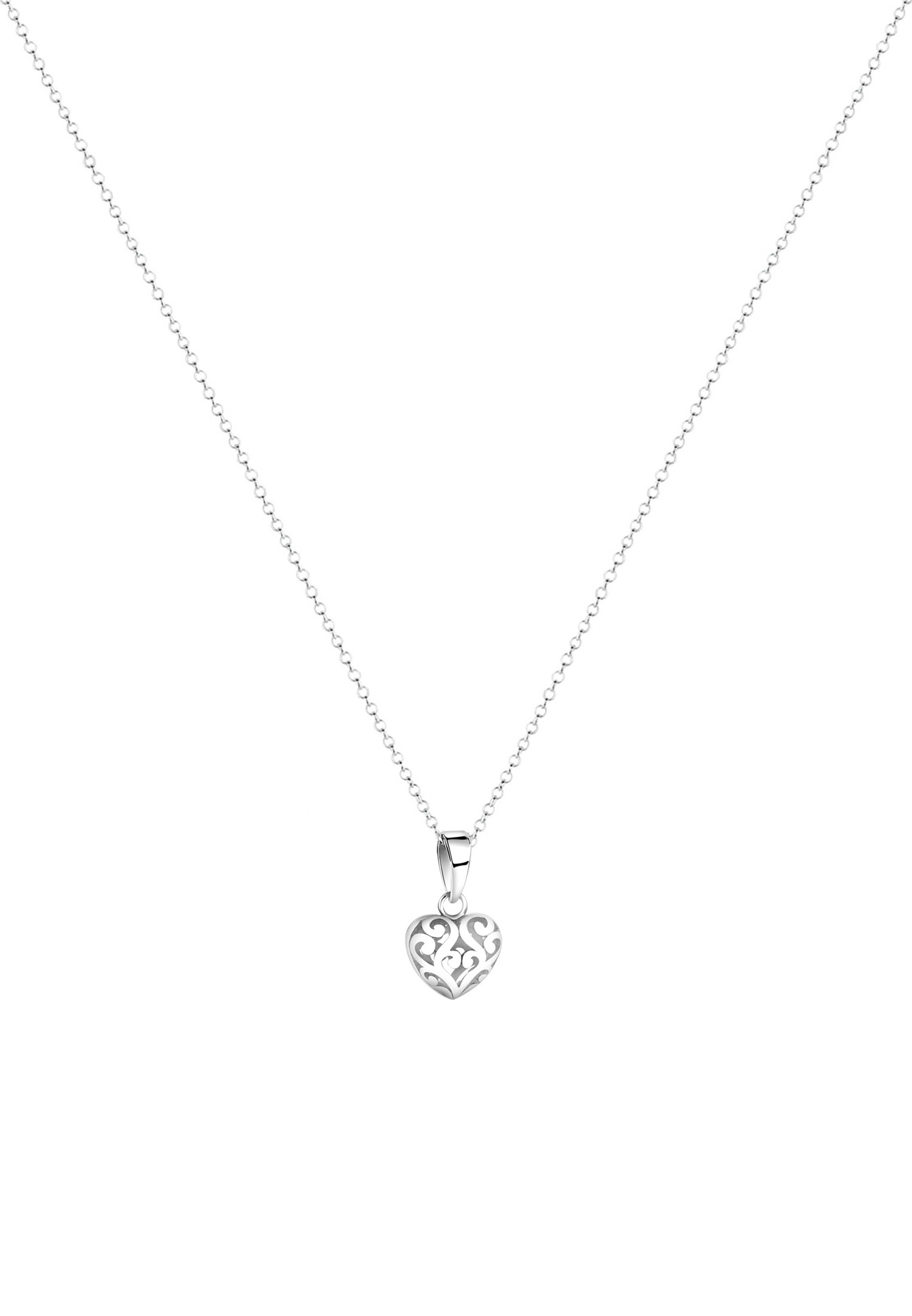 Ciondolo a forma di cuore da donna Nenalina in argento sterling 925