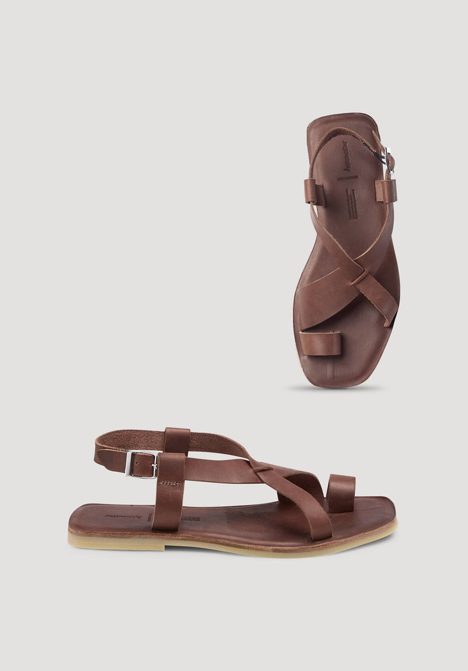 Leder-Sandale