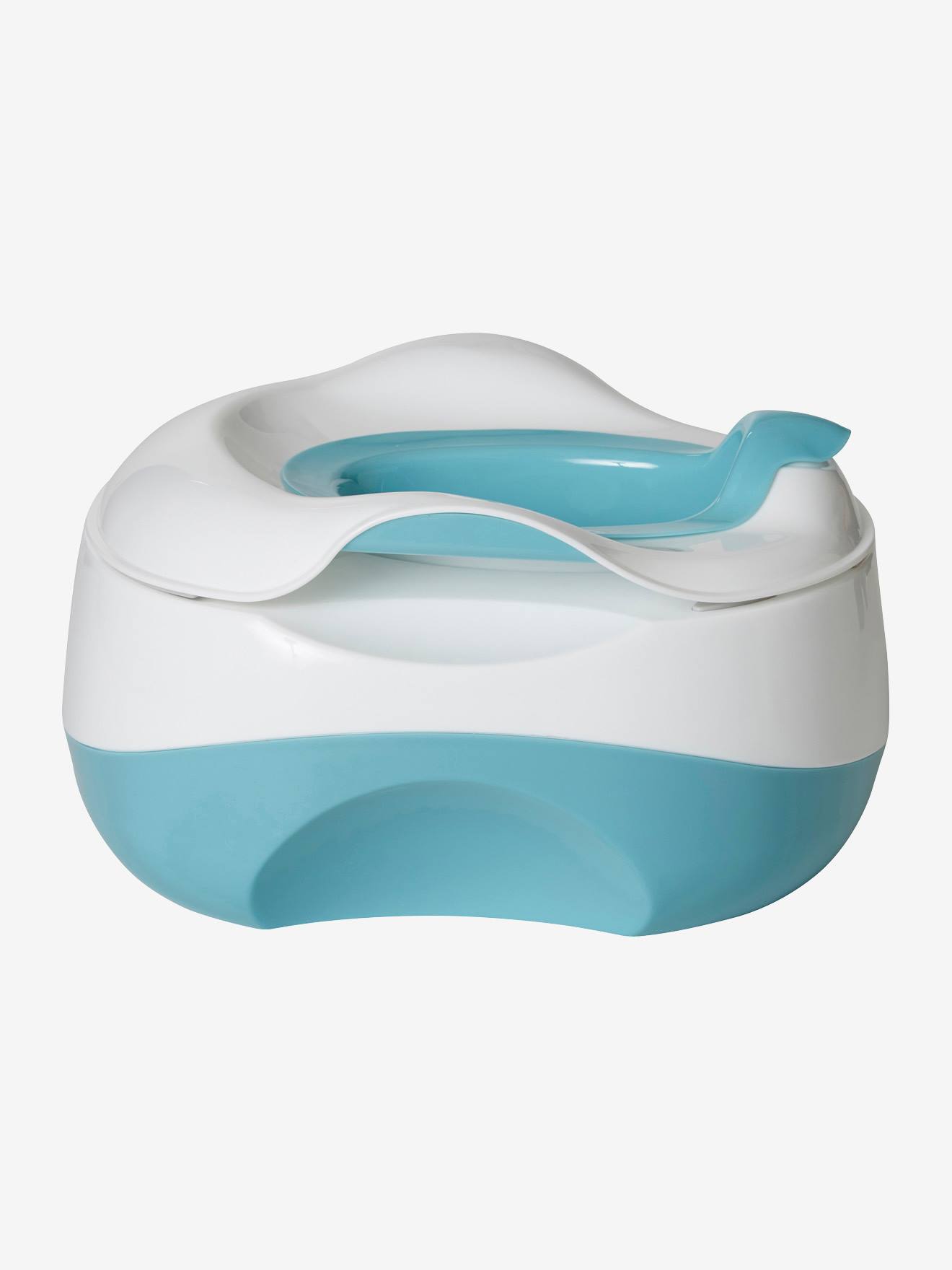 Vertbaudet Baby 3-in-1-Töpfchen - blau/weiß