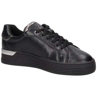 s.Oliver Plateau Sneaker in schwarz