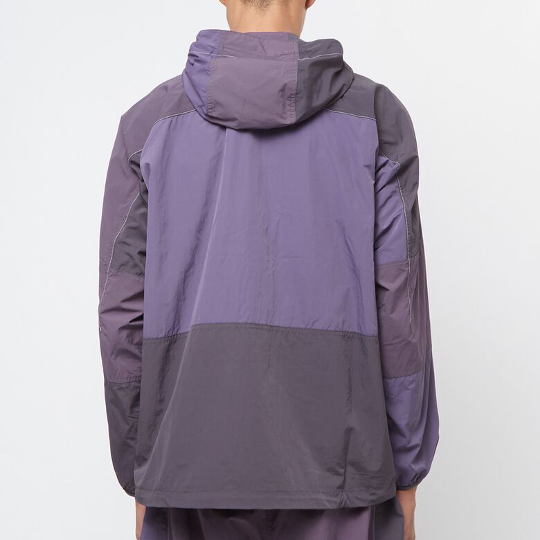 Gramicci x And Wander Patchwork Wind Hoodie multi purple