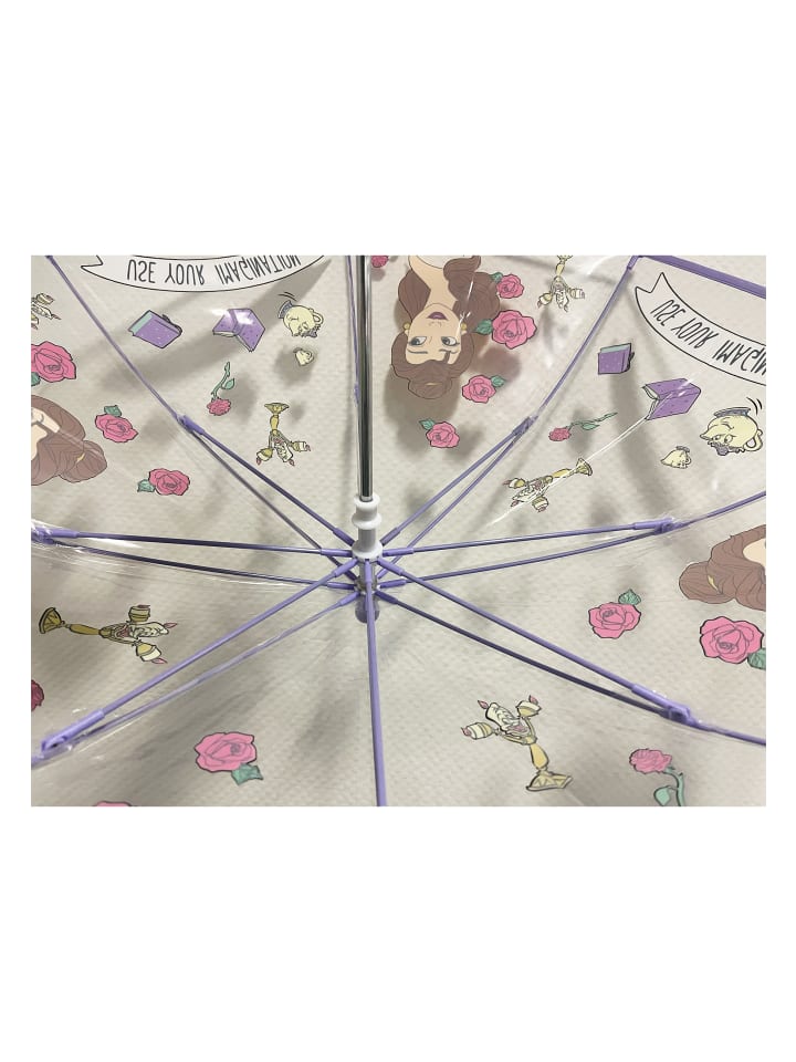 ONOMATO! Regenschirm Disney Princess - Belle Die Schöne und das Biest in Mehrfarbig günstig kaufen onesize