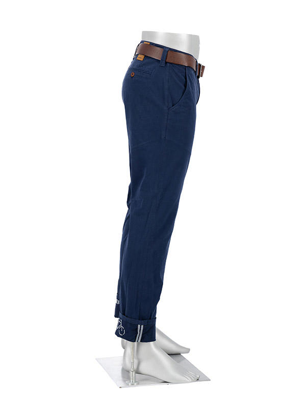 Alberto Bike, Chino Bike, Regular Fit, Baumwoll-Stretch, dunkelblau