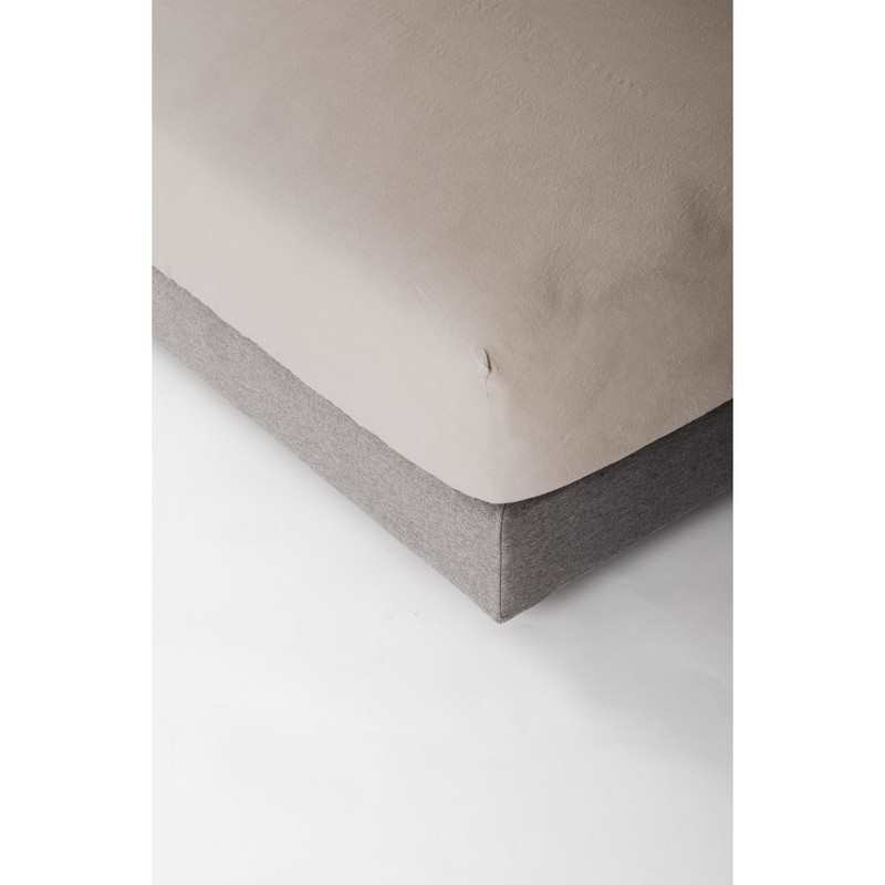 Drap housse Lin et Coton Bio 1 personne