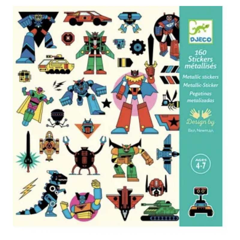 Stickers textures - Robots