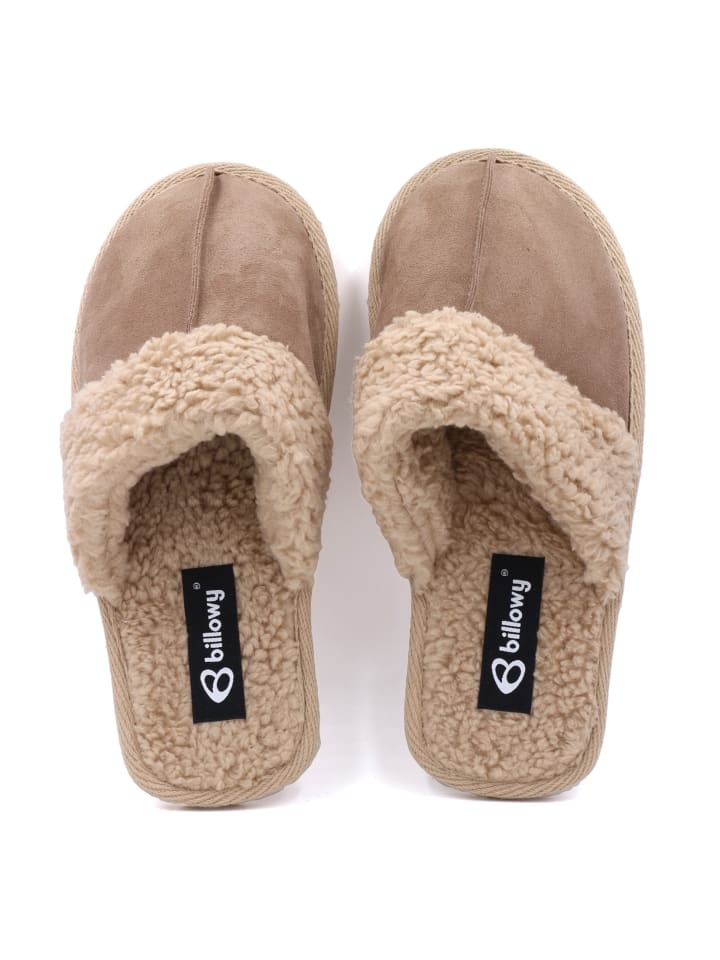 billowy Pantoletten  in beige günstig kaufen